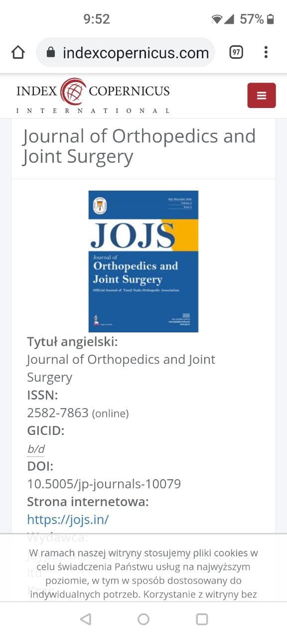 2021.04.09-TNOA-Official-Journal-JOJS-Journal-of-Orthopaedics-and-Joint-Surgery-INDEXED-in-Index-Copernicus